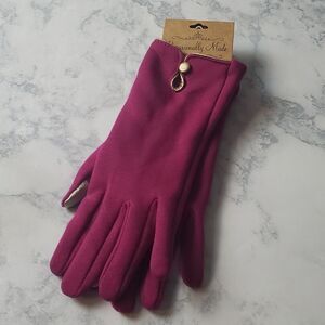 Plum Gloves by Occasionally Made